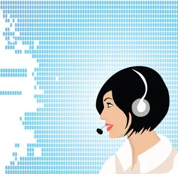 Customer care Stock-Illustration