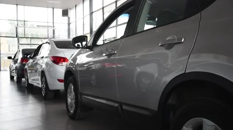 Customer chooses car Stock Footage 65285484