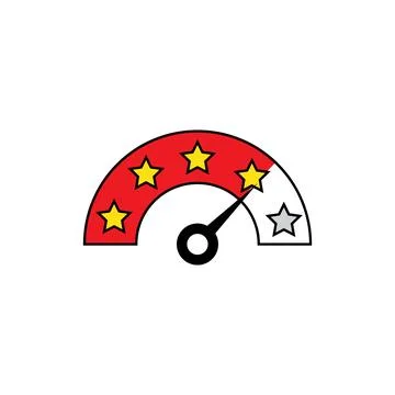 Customer Experience Line Vector Illustration On White Background. Illustrazione stock