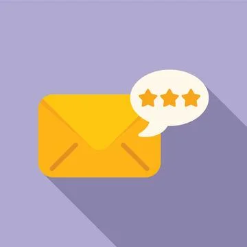 Customer feedback concept with star rating Stock Illustration