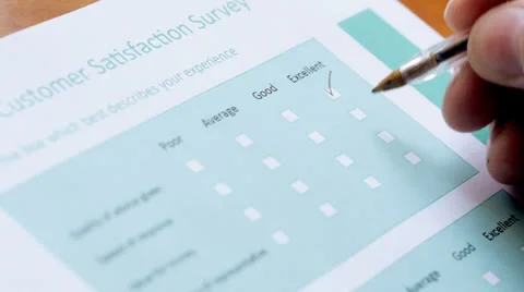 Customer Feedback Form 스톡 동영상 24814211