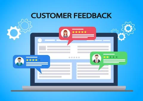 Customer Feedback Stock-Illustration