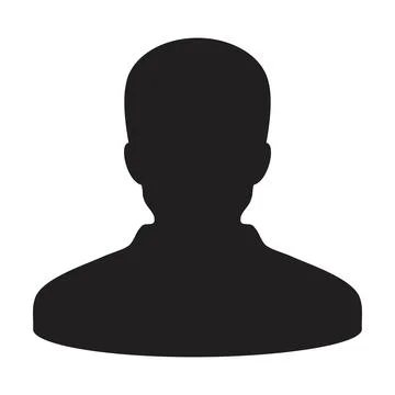 Customer icon vector male user person profile avatar symbol for business in a Stock Illustration