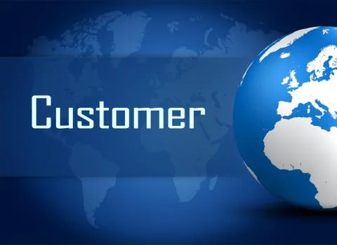 Customer Stock Illustration