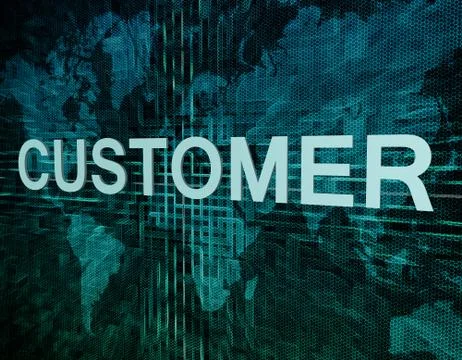Customer Stock Illustration