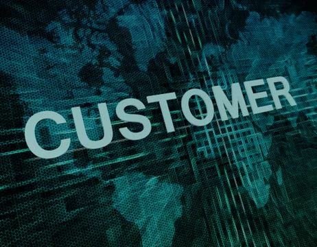 Customer Stock Illustration