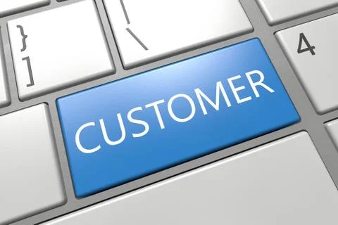Customer Stock Illustration