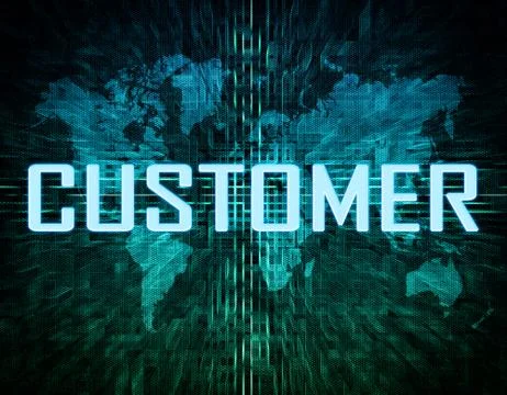 Customer Stock Illustration