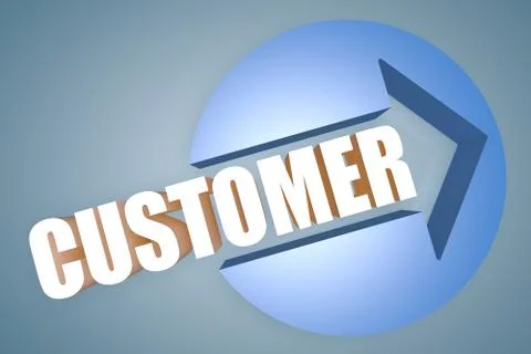 Customer Stock Illustration