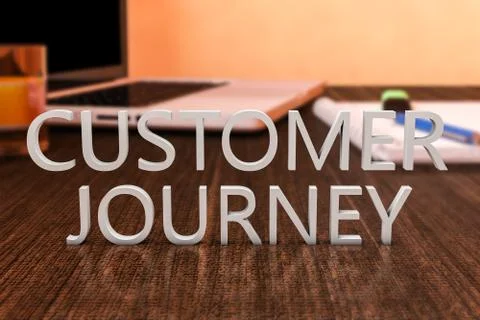 Customer Journey Stock Illustration
