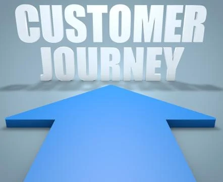 Customer Journey Stock Illustration
