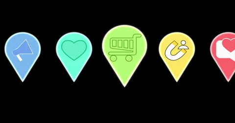 Customer Journey Maps for the buying process. Stock Footage 334705161