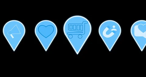 Customer Journey Maps for the buying process. Stock Footage 334705192
