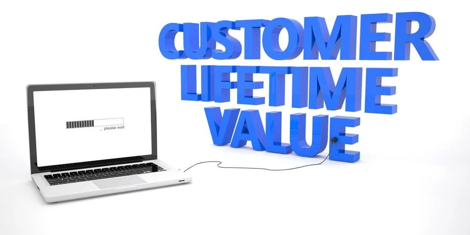 Customer Lifetime Value Stock Illustration