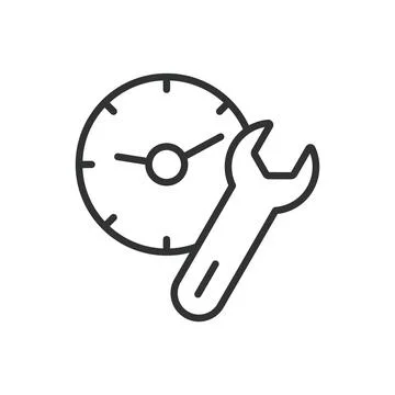 Customer loyalty, icon in line design. Customer loyalty, customers retention Stock Illustration
