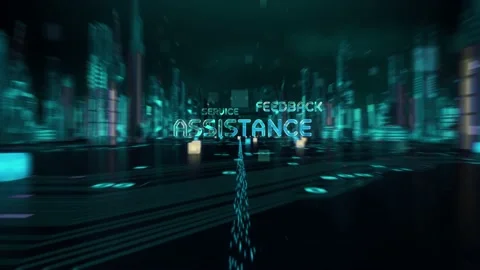 Customer Needs with digital technology hitech concept Stock Footage 141860414