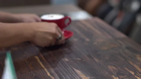 Customer paying with NFC technology by smartphone contactless Stock Footage 116523676