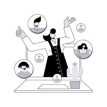 Customer persona abstract concept vector illustration. Stock Illustration