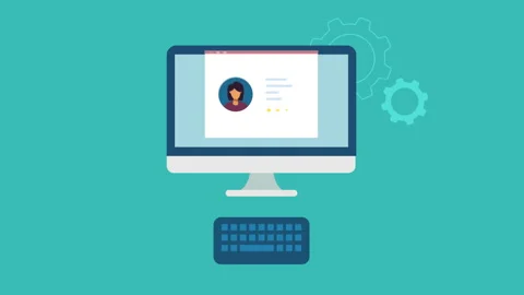 Customer profile analysis animation concept Stock Footage 178447556