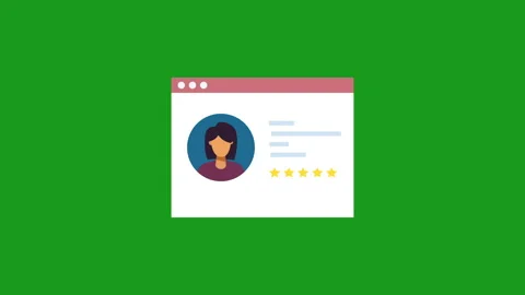 Customer profile analysis animation concept Stock Footage 178448494