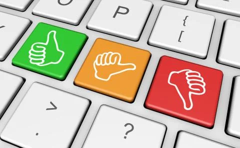 Customer Quality Rating Survey Feedback Illustrazione stock