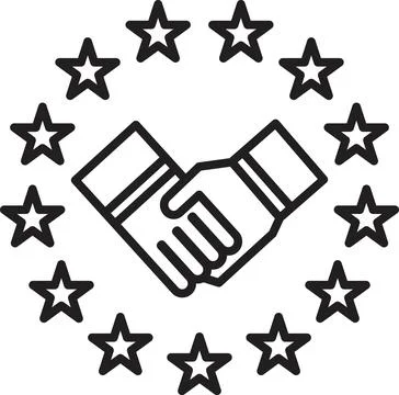 Customer relationship icon vector sign 库存插图