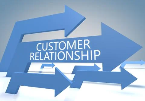 Customer relationship Stock Illustration