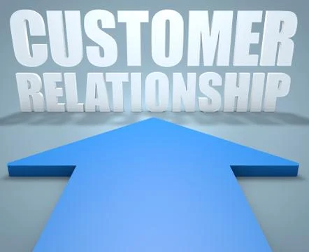 Customer Relationship Stock Illustration