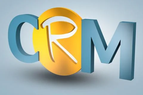 Customer relationship management Illustrazione stock