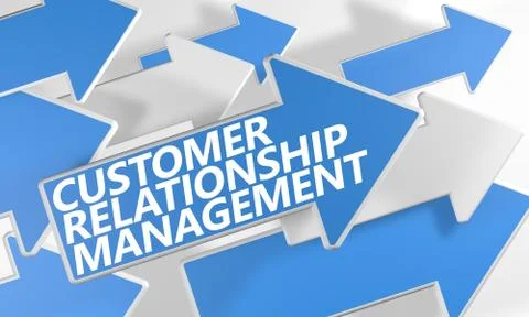 Customer relationship management Stock Illustration