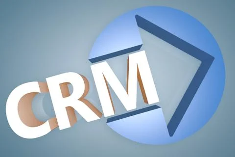 Customer relationship management Stock Illustration
