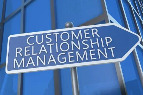 Customer relationship management Stock Illustration