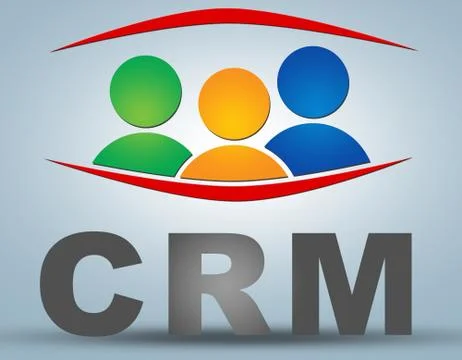 Customer relationship management Stock Illustration