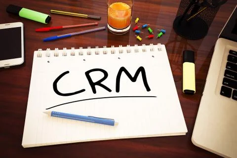 Customer Relationship Management Illustrazione stock