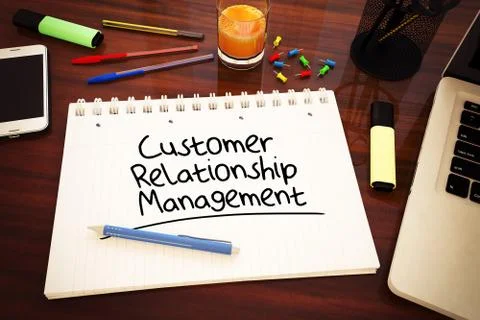 Customer Relationship Management Stock Illustration