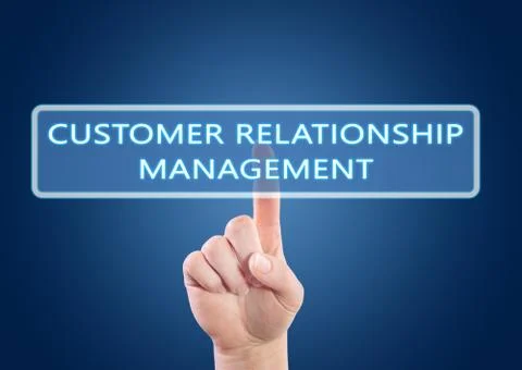 Customer Relationship Management Stock Illustration