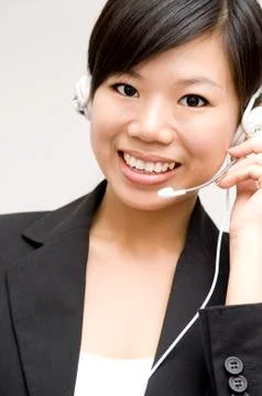 Customer representative. Stock Photos