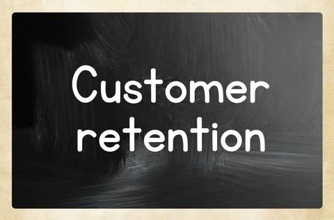 Customer retention concept Stock Photos