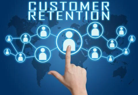 Customer retention Stock Illustration