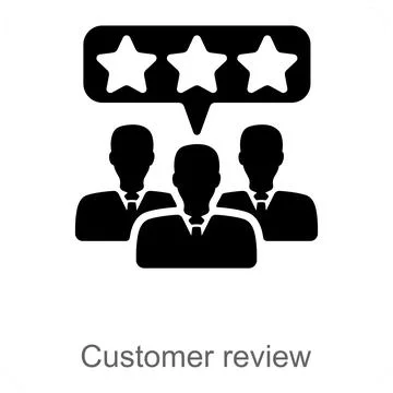 Customer Review Stock Illustration