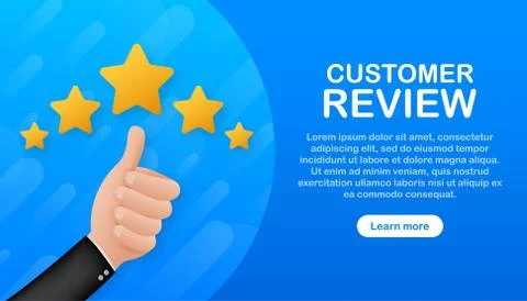 Customer review, Usability Evaluation, Feedback, Rating system isometric concept Stock Illustration