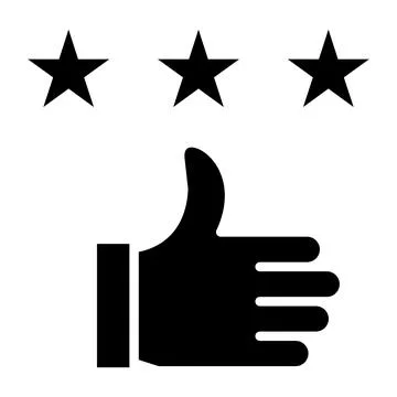 Customer Review Vector Icon Design Illustration Stock Illustration