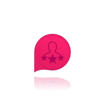 Customer satisfaction and experience, vector illustration Stock Illustration