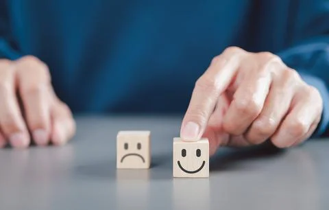 Customer Satisfaction and Feedback Concept. Stock Photos