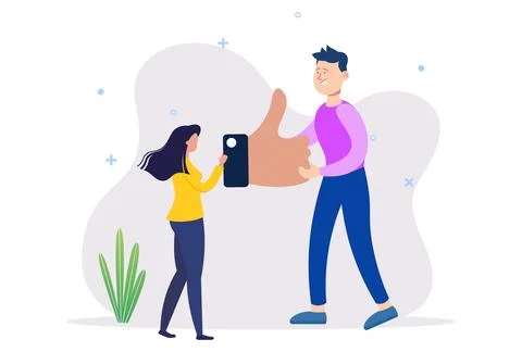 Customer Satisfaction Concept Illustration Stock Illustration