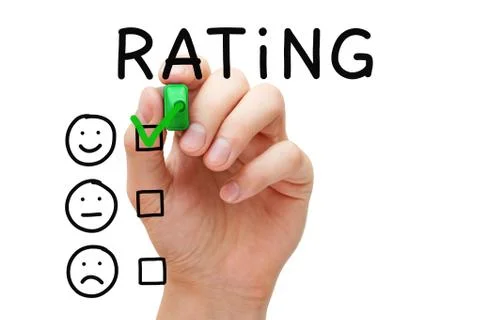 Customer Satisfaction Rating Concept Stock Photos