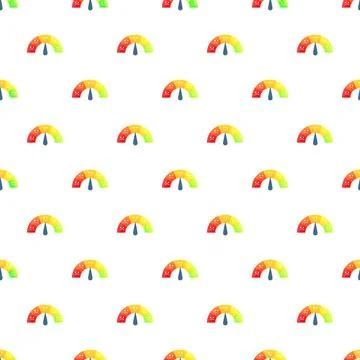 Customer satisfaction survey gauge pattern on white background Stock Illustration