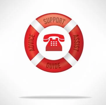 Customer Service Care Support Stock Illustration