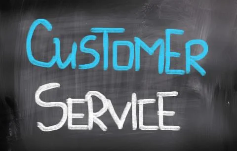 Customer Service Concept Illustrazione stock