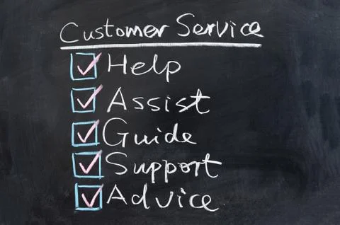 Customer service concept Stock Photos